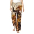 thumbnail image 1 of Daiia Yak Women's Sleep Pant with Pockets and Drawstring,Pajama Pants-Large, 1 of 9