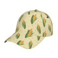 thumbnail image 1 of Daiia Yellow Corn print Baseball Cap Men Women Golf Dad Hat Adjustable Original Classic Low Profile Hat Unconstructed Plain Cap, 1 of 9