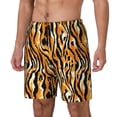 thumbnail image 1 of Daiia Zebra Mens Swim Trunks Swim Shorts Quick Dry Swim Shorts with Mesh Lining Pockets-3X-Large, 1 of 9
