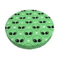 thumbnail image 1 of Daiia alien cartoons Pattern Stool Covers Round,Round Bar Stool Covers Waterproof Bar Chair Covers Washable Stool Cushion Slipcover for 12-14 Inch Chair-14 inch, 1 of 7