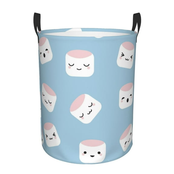 Daiia cartoon Sushi Laundry Hamper With Handles Large Storage Basket/Toy Organizer/Dirty Clothes Collapsible Waterproof For College Dorms, Bedroom,Bathroom