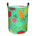 thumbnail image 1 of Daiia cartoon Vegetables Laundry Hamper With Handles Large Storage Basket/Toy Organizer/Dirty Clothes Collapsible Waterproof For College Dorms, Bedroom,Bathroom, 1 of 8