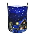 thumbnail image 1 of Daiia christmas Night Laundry Hamper With Handles Large Storage Basket/Toy Organizer/Dirty Clothes Collapsible Waterproof For College Dorms, Bedroom,Bathroom, 1 of 8