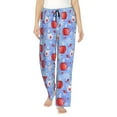 thumbnail image 1 of Daiia coffee love cup winter Women's Sleep Pant with Pockets and Drawstring,Pajama Pants-Small, 1 of 9