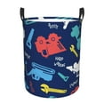 thumbnail image 1 of Daiia colorful Excavator Laundry Hamper With Handles Large Storage Basket/Toy Organizer/Dirty Clothes Collapsible Waterproof For College Dorms, Bedroom,Bathroom, 1 of 8