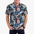 thumbnail image 1 of Daiia colorful snow board Pattern Men’s Polo Shirts,Solid Deck Shirt,Classic Fit, Breathable Cotton Polo for Casual and Sport Wear-XX-Large, 1 of 7