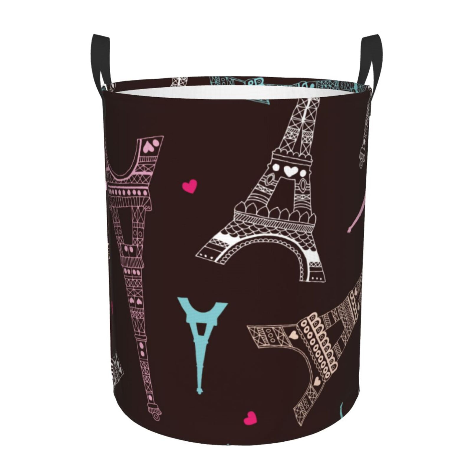 Daiia eiffel Tower Laundry Hamper With Handles Large Storage Basket/Toy