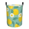 thumbnail image 1 of Daiia lemons Chamomile Flowers And Leaves Laundry Hamper With Handles Large Storage Basket/Toy Organizer/Dirty Clothes Collapsible Waterproof For College Dorms, Bedroom,Bathroom, 1 of 8