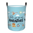 thumbnail image 1 of Daiia let'S Go On An Adventure Laundry Hamper With Handles Large Storage Basket/Toy Organizer/Dirty Clothes Collapsible Waterproof For College Dorms, Bedroom,Bathroom, 1 of 8