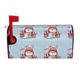 thumbnail image 1 of Daiia merry Christmas rabbit Mailbox Cover , Magnetic Welcome Mailbox Wraps Post Letter Box Cover for Garden Yard Home Decor-21x18 in, 1 of 7