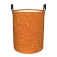 thumbnail image 1 of Daiia orange Glitter Laundry Hamper With Handles Large Storage Basket/Toy Organizer/Dirty Clothes Collapsible Waterproof For College Dorms, Bedroom,Bathroom, 1 of 8