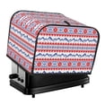 thumbnail image 1 of Daiia red blue Snow Mountain Pattern 4 slice Toaster Cover, Toaster Appliance Dust-proof Cover For Kitchen Small Appliance Dust Cover and Fingerprint Protection, 1 of 7