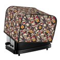 Daiia rock Skull record artist Pattern 4 slice Toaster Cover, Toaster