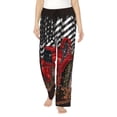 thumbnail image 1 of Daiia tractor Pattern Women's Sleep Pant with Pockets and Drawstring,Pajama Pants-XX-Large, 1 of 6