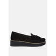 thumbnail image 1 of Daiki Platform Lug Sole Tassel Loafers, 1 of 11