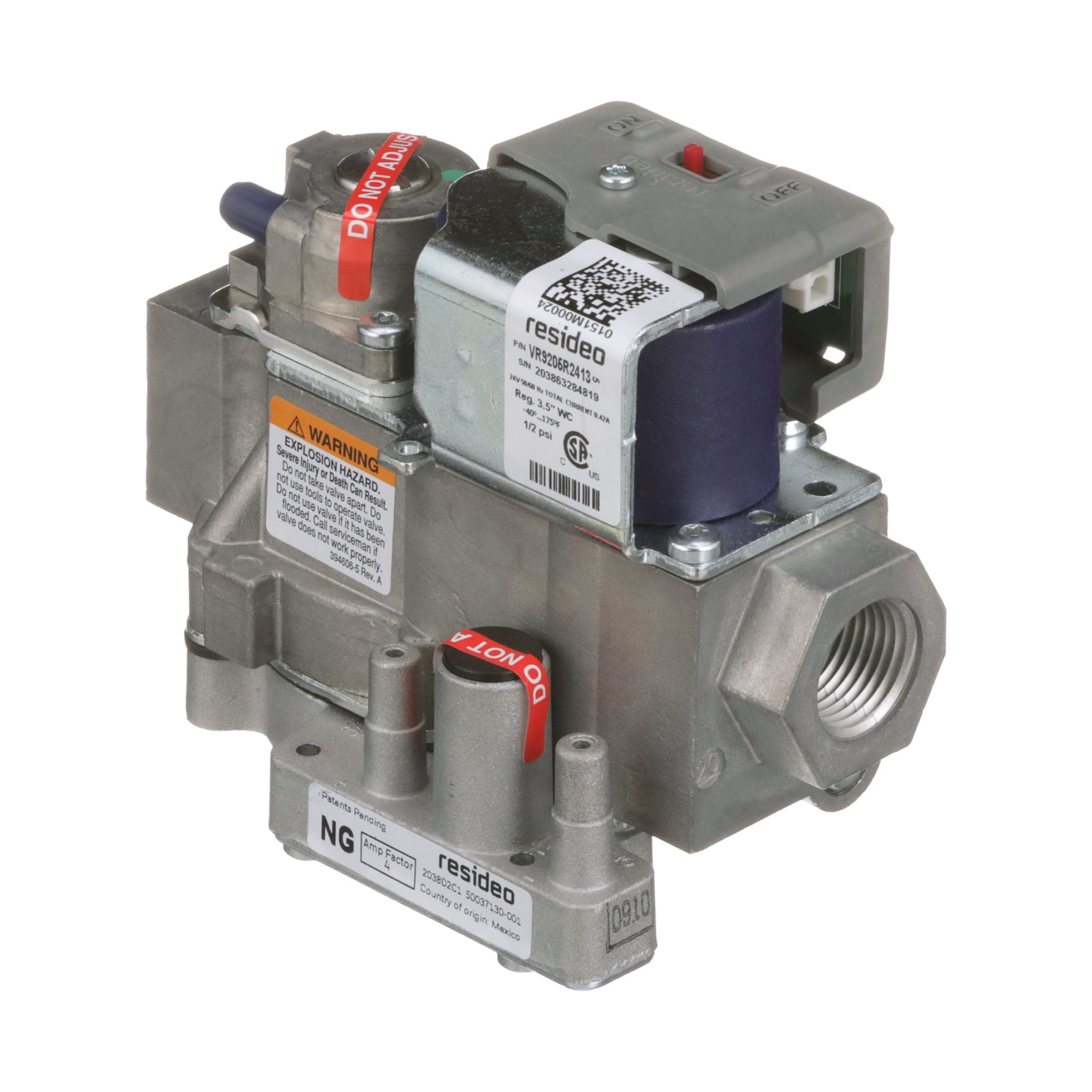 Daikin 0151M00024S Gas Valve Furnace 3.5in wc Static 24V