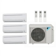 Daikin 24,000 Btu 17.9 SEER2 R-32 3-Zone Mini Split System - 7K-9K-12K