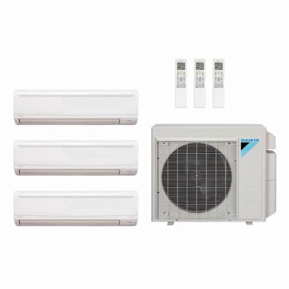 Daikin 34,400 Btu 20 SEER2 3-Zone Hyper Heat Mini Split Heat Pump 4MXT36AVJU9