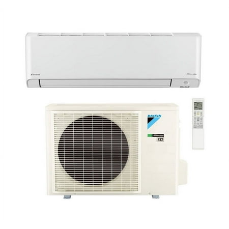 Daikin Atmosphera 24,000 Btu 22 SEER2 R-32 Ductless Hyper Heat Mini Split Heat Pump System | RXM24WVJU9 - FTXV24AVJU9