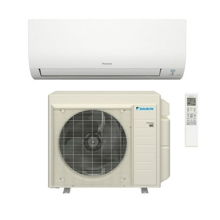 Daikin Aurora 12,000 Btu 19.5 SEER2 R-32 Ductless Mini Split Heat Pump System | RXT12AVJU9 - FTXV12AVJU9