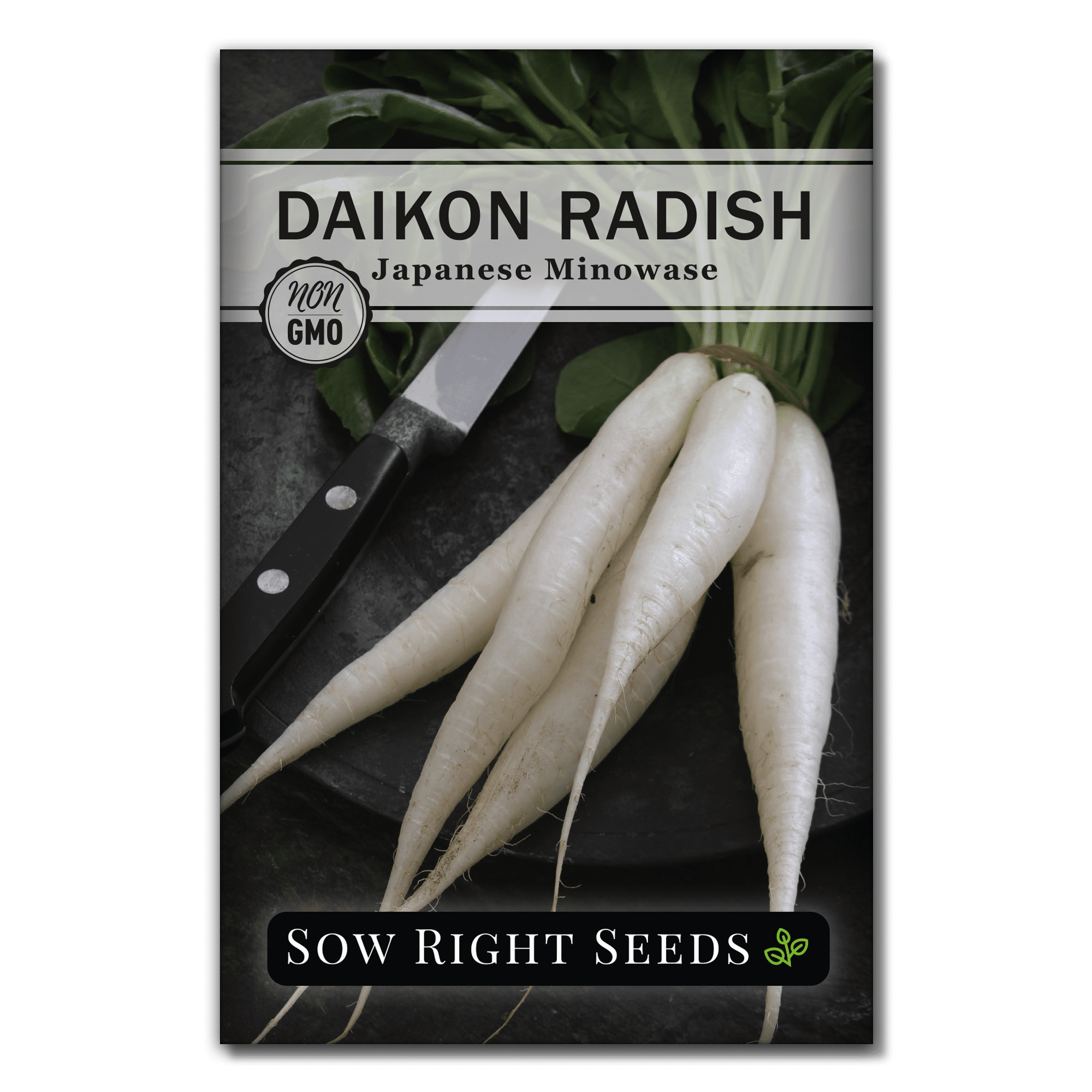 Daikon Minowase Japanese Radish Seeds Non GMO Heirloom Varieties for