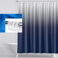 thumbnail image 1 of Dailihome Fabric Shower Curtain, Orange Gradient Ombre Washable Cloth Bath Curtain with Hooks, Coastal Nautical Bathroom Decor Accessories for Hotel Spa, 72 x 72 in, 1 of 8