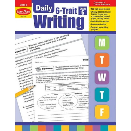 Evan-Moor Daily 6-Trait Writing, Grade 6