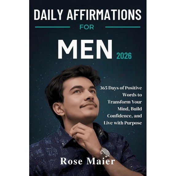 Daily Affirmations for Men 2026: 365 Days of Positive Words to ...