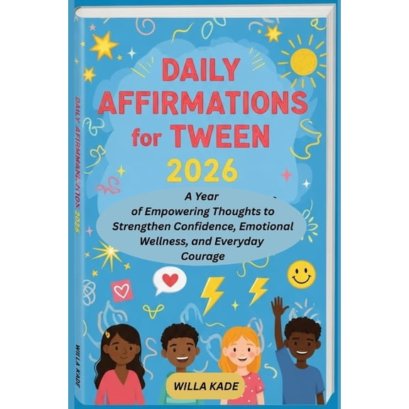 Daily Affirmations for Tweens 2026: A Year of Empowering Thoughts to Strengthen Confidence, Emotional Wellness, and Ever, (Paperback)