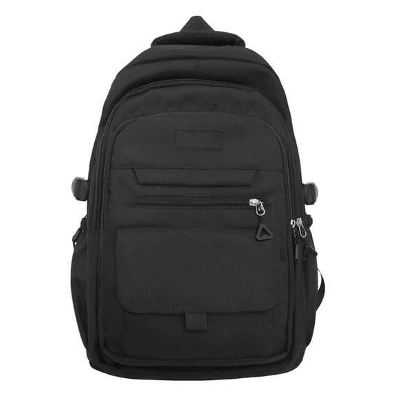 Daily Backpack Black Style A, Thick Ink-Resistant Wood Pulp Craft Paper