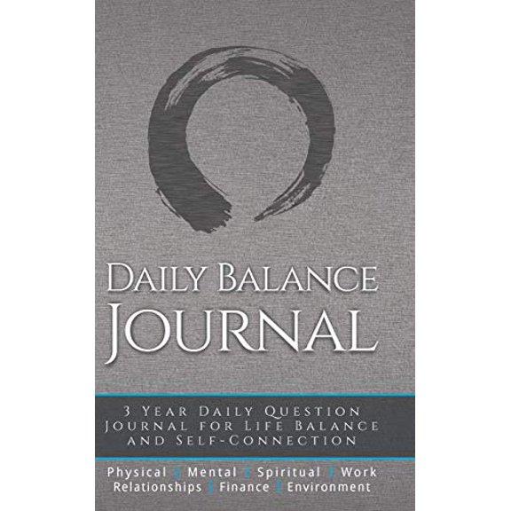 Pre-Owned Daily Balance Journal: 3 Year Daily Journal for Life Balance and Self-Connection Paperback