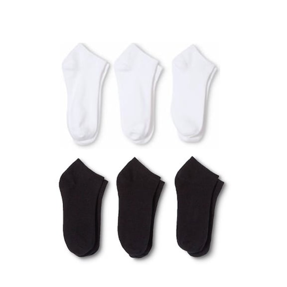 Daily Basic Polyester Low Cut Socks Ankle, No Show Men and Women Socks - 12 Pack