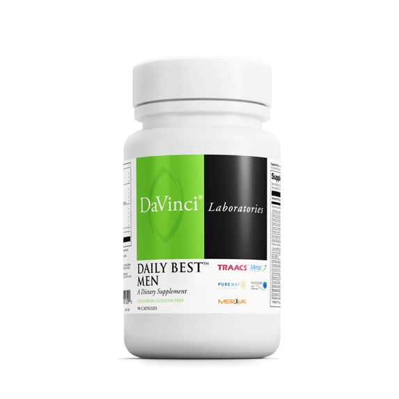 DaVinci Labs Daily Best Man - Dietary Supplement - 90 Vegetarian Capsules