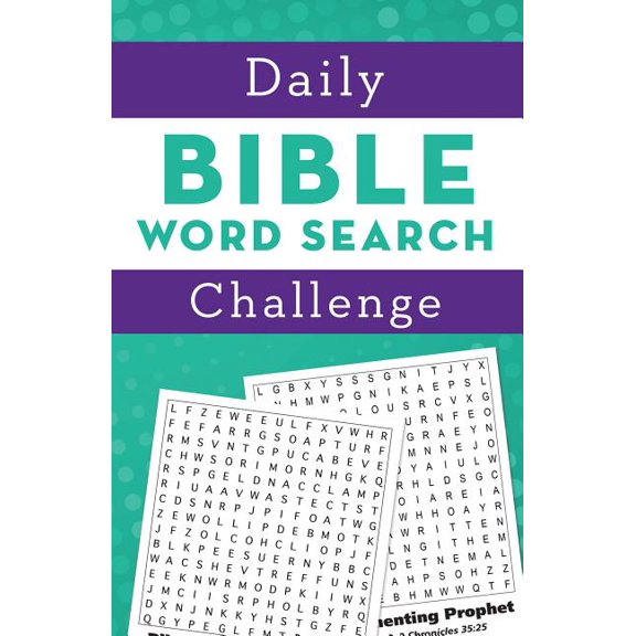 Daily Bible Word Search Challenge, (Paperback)