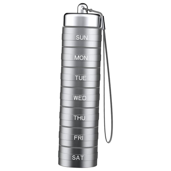 Daily Box Multipurpose Travel Organizer for Outdoor Sports Camping Gray