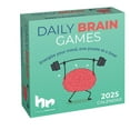 thumbnail image 1 of Daily Brain Games 2025 Day-To-Day Calendar: Energize Your Mind, One Puzzle at a Time!, (Paperback), 1 of 1
