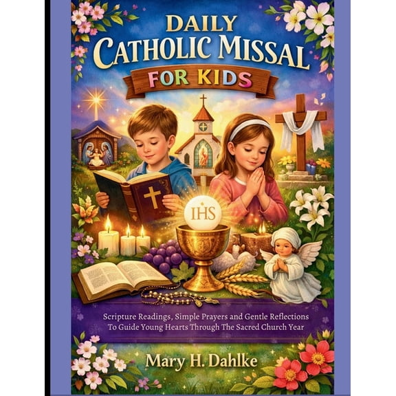 Daily Catholic Missal for Kids: Scripture Readings, Simple Prayers and Gentle Reflections to Guide Young Hearts Through , (Paperback)