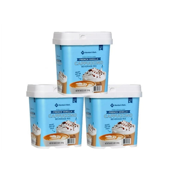 Daily Chef French Vanilla Cappuccino 48 oz.(54 Servings) (Pack of 3)