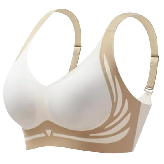 Daily Comfort Wireless Shaper Bra With Skin-Friendly Fabric, Non Padded Wireless Bras For Women’s Everyday Wear