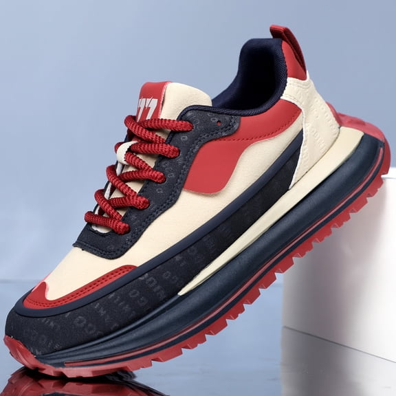 Daily Commuting Outdoor High-Elasticity Comfortable Shock-Absorbing Non-Slip Sports Running Shoes,New Classic Trendy Versatile Niche Design | Fashionable Casual Shoes, Upper, PVC Sole, Slip-On |