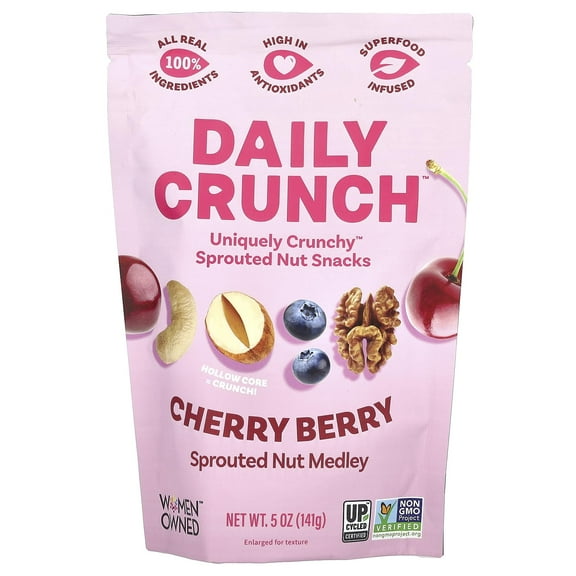 Daily Crunch, Daily Crunch HHA1Sprouted Cherry Berry, 5 Ounce
