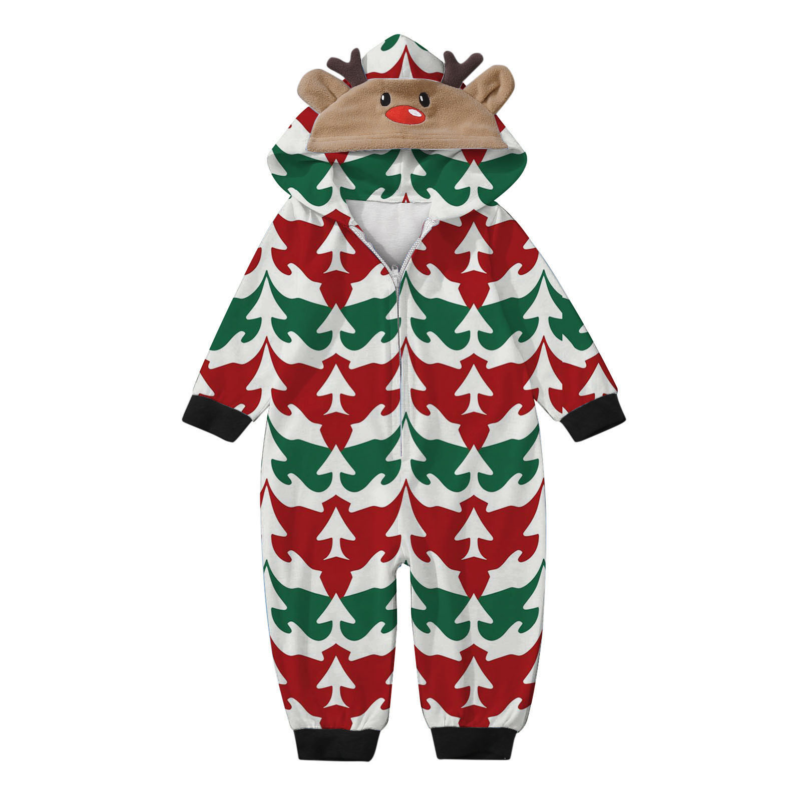 Daily Deals， Christmas Family Classic Christmas Print Fashion Hooded