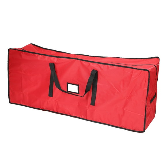 Christmas Tree Storage Bag Extra Large Christmas Storage Containers, Fits Up to 7.5 Ft Artificial Trees Heavy Duty 600D Oxford Xmas Holiday Tree Bag with Dual Zipper (48" X 20" X 15")