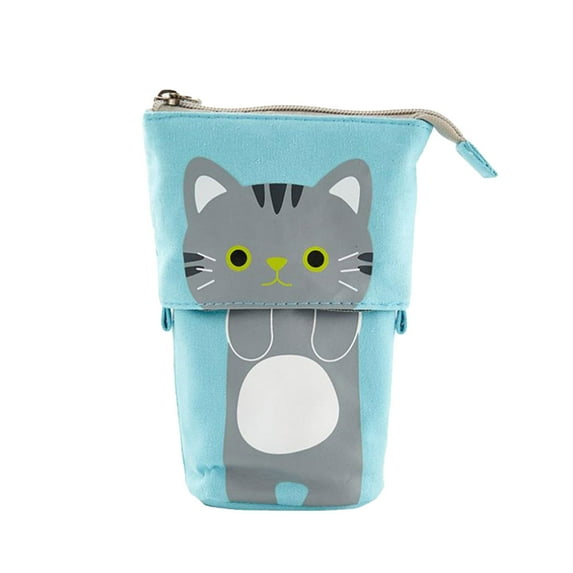 Daily Deals Sliding Pencil Case Box Unique Telescopic Pencil Bag Stationery Box Storage Bag