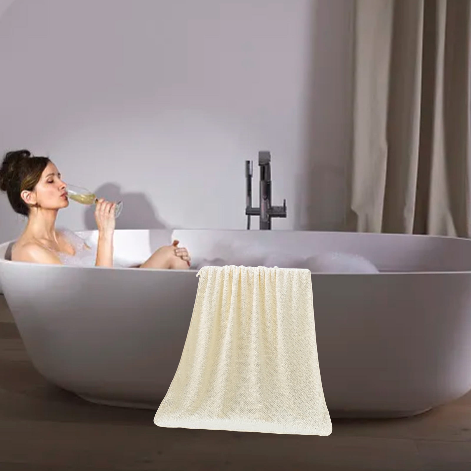 Daily Deals! YLOMAY Bath Towel Sets Luxury Extra-Absorbent Beach Towel ...