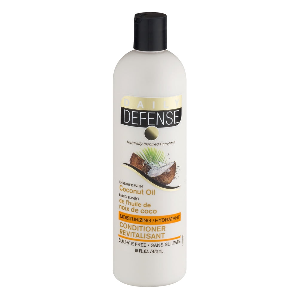 Daily Defense Coconut Oil Conditioner, 16 FL OZ