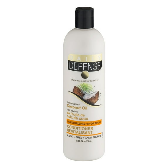 Daily Defense Coconut Oil Conditioner, 16 FL OZ