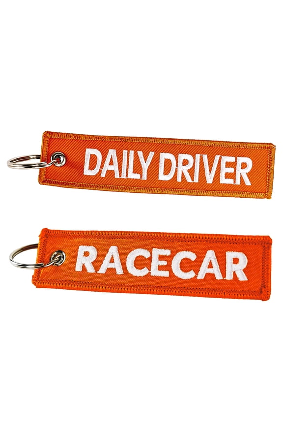 Daily Driver Racecar - Keychain PAIR