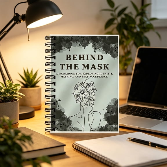 Daily Emotional Journal Notebook, Identity Exploration Tracker, Social Communication Recorder, Soft Cover Writing Book for Personal Expression, Office Use and Daily Record