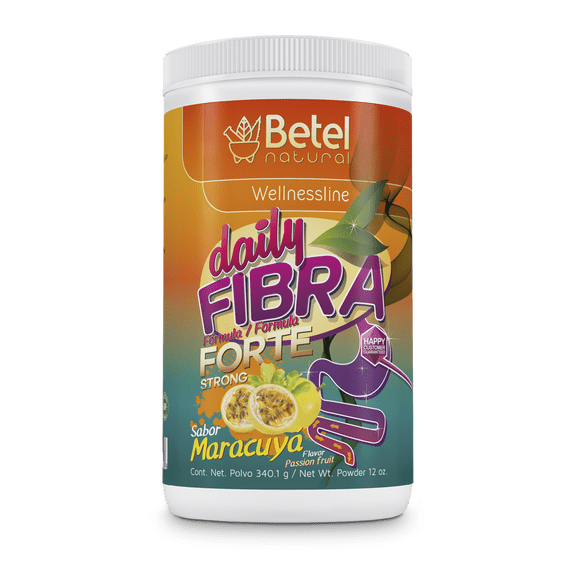 Daily Fibra Forte Formula / Strong Formula - Extreme Colon Cleanse - Betel Natural (Cucumber with Lemon (Pepino con Limon))